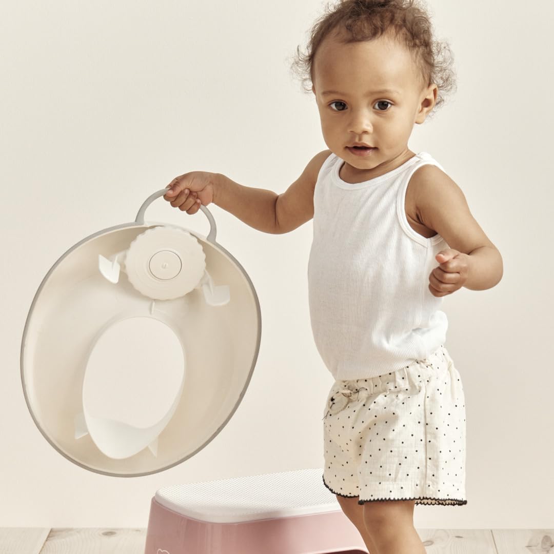 BabyBjörn Toilettensitz, Weiss/Grau, Weiss/Grau