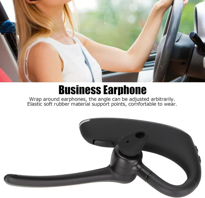 Annadue Drahtlose Einohr-Kopfhörer mit Geräuschunterdrückung Ohrbügel Bluetooth-Headset-Kopfhörer Bl