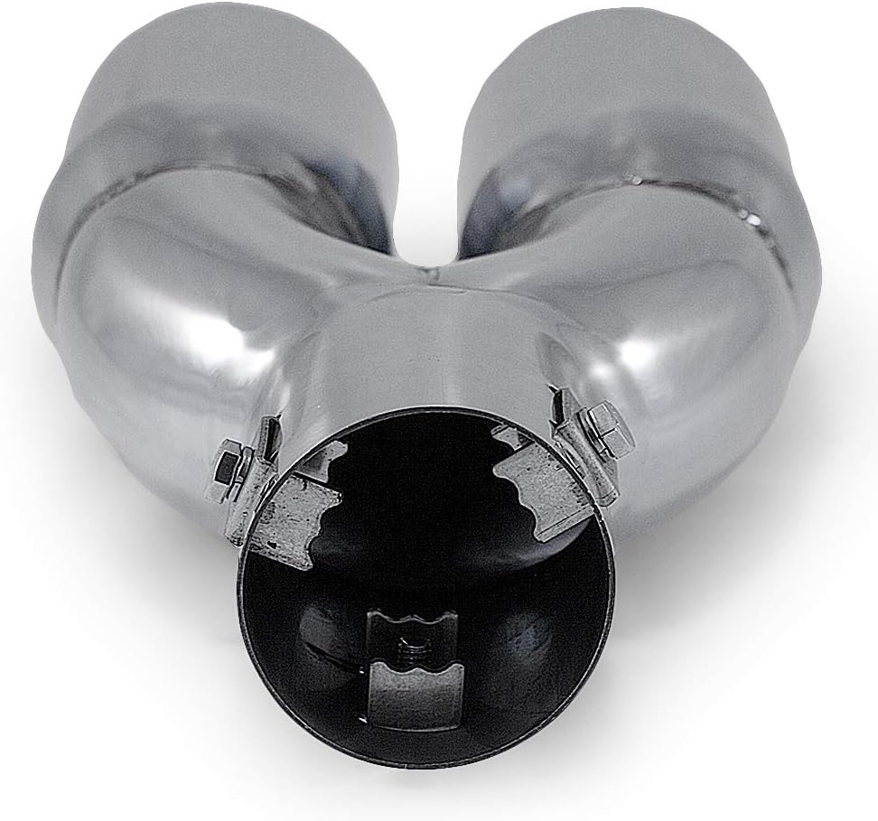 Auspuffblende Endrohr Auspuff Universell Schalldampfer Sport Rund Sportauspuff Endrohrblenden Blende