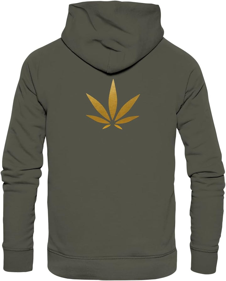 Grass Monkey - Lifestyle Hoodie (Organic) - Organic Hoodie XXL Khaki, XXL Khaki