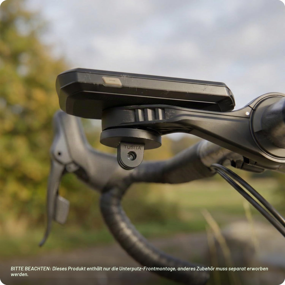 TUSITA Halterung Kit Kompatibel mit Garmin Edge GPS Fahrradcomputer, für Scheinwerfer Kamera, 010-13