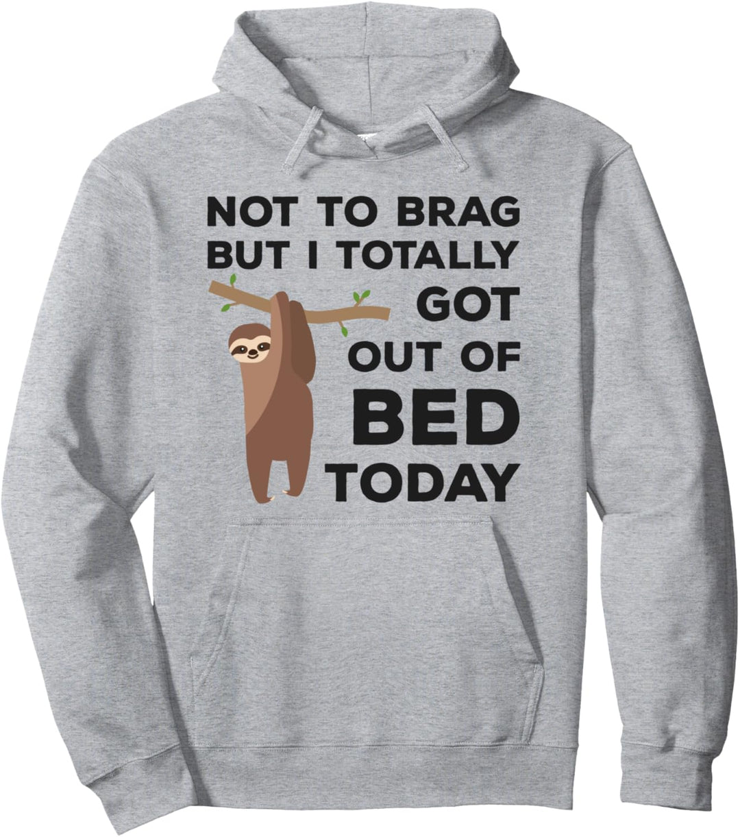 Lustiger Faultier Geschenk Pullover Hoodie