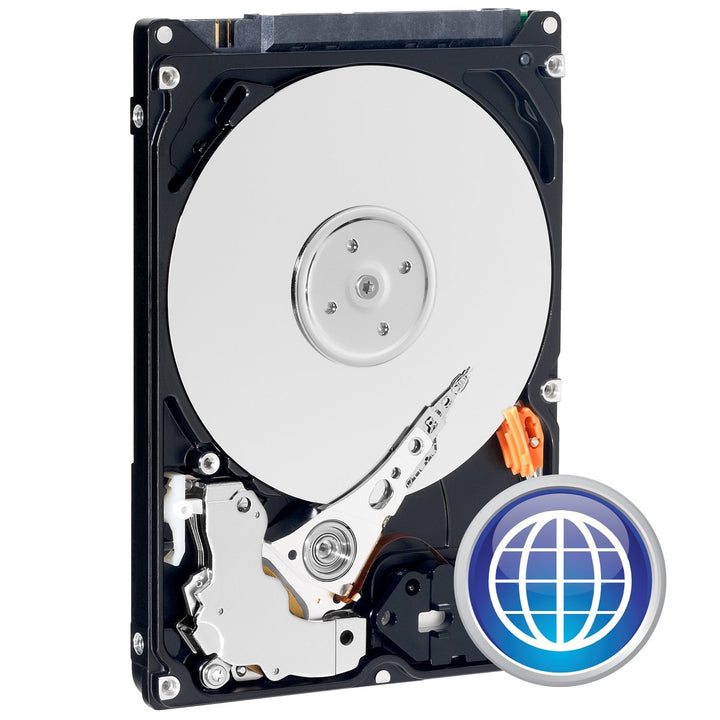 Western Digital WD1200BEVE Scorpio Blue 120GB interne Festplatte (6,4 cm (2,5 Zoll), 5400rpm, 8MB Ca
