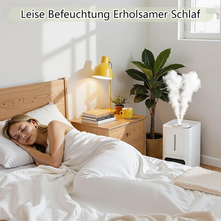 Pflanzen Luftbefeuchter 6L,Smart Luftbefeuchter Grow Box,mit einstellbarer Luftfeuchtigkeit, Timer-F