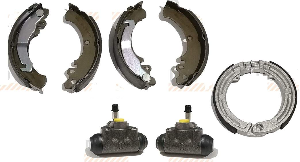 Bremsbacken 2 Radzylinder vorn hinten APE 50 TM P Fl FL2