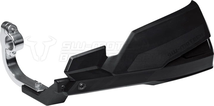 SW-Motech KOBRA Handprotektoren-Kit - Schwarz. Für 22 mm Lenker. 1-Punkt Befestigung.
