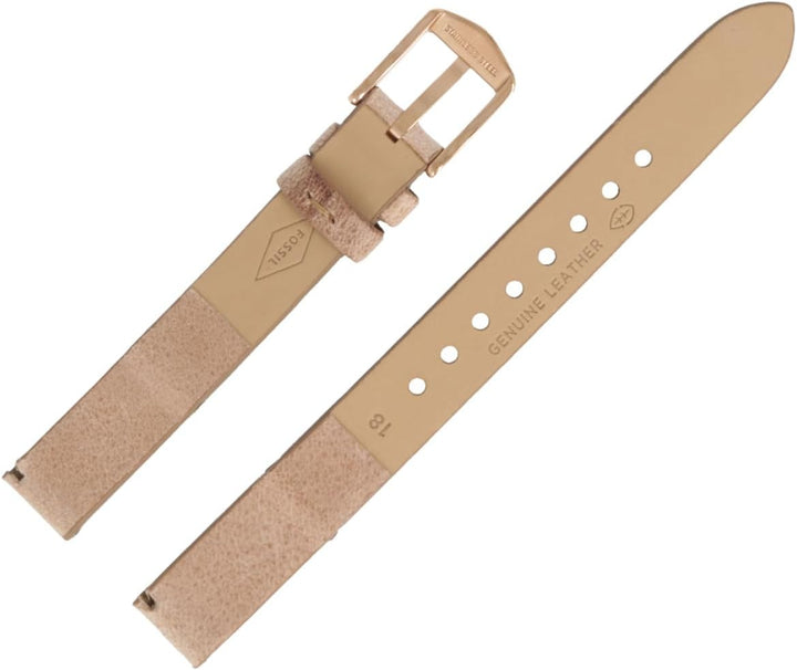 Fossil Uhrenarmband Leder Beige - ES-3466 | LB-ES3466