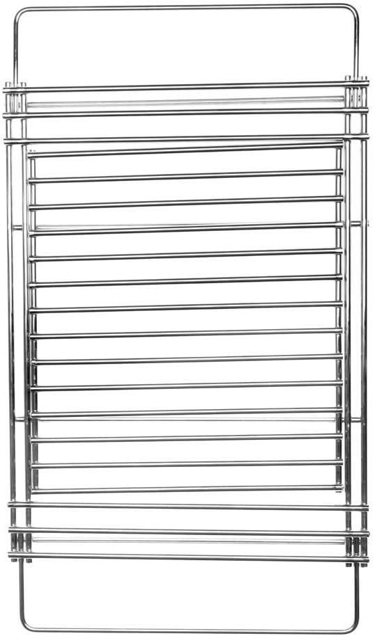 tepro Grillzubehör Hauptrost 28 x 39 cm für Rost-in-Rost-System - eckig, verstellbare Grillrosttiefe
