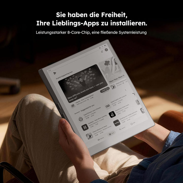 X 10,65 Zoll E Ink Paper Tablet | 8 GB + 128 GB ultradünner Flexibler Bildschirm ePaper Notebook mit