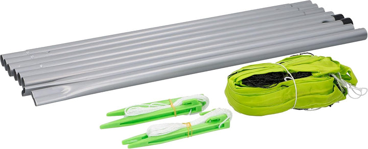 DUNLOP Sportnetz 609 x 220 cm – Multifunktionales Volleyballnetz Für Garten Spiele – Badminton Netz