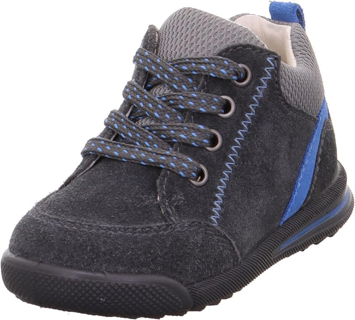 Superfit Baby - Jungen Avrile Mini Lauflernschuhe 23 EU Schmal Grau Hellblau 2000, 23 EU Schmal Grau