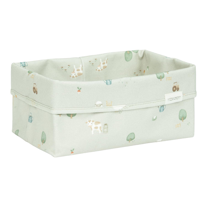 Little Dutch Wickeltischkörbchen Körbchen Korb Utensilo Organizer für den Wickeltisch Baby gross grü