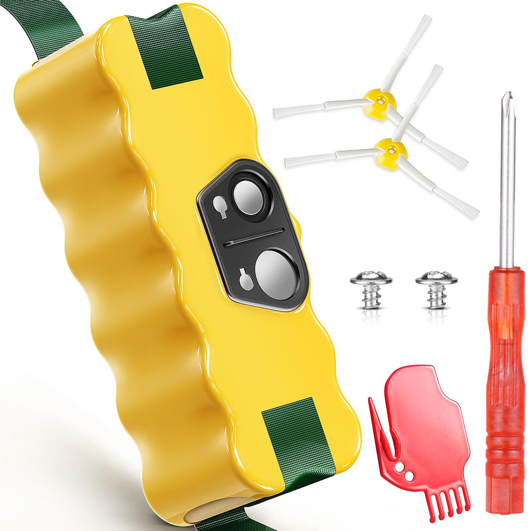 Morpilot 5500mAh Akku für iRobot Roomba, NI-MH Ersatzakku für iRobot Roomba 500 521 530 560 563 565