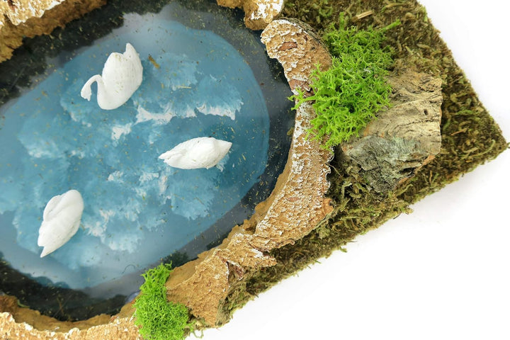 BERTONI Schwanensee, Holz, Mehrfarbig, Einheitsgrösse