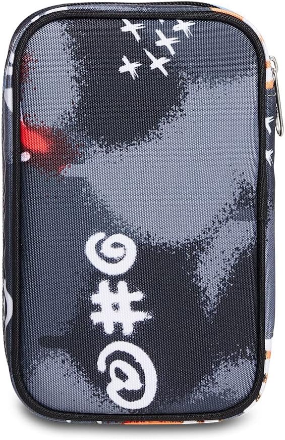 Seven Speed Case Federmäppchen, Mäppchen, Mehrfarbig, Federtasche für Schreibwaren, Etui mit Stiften