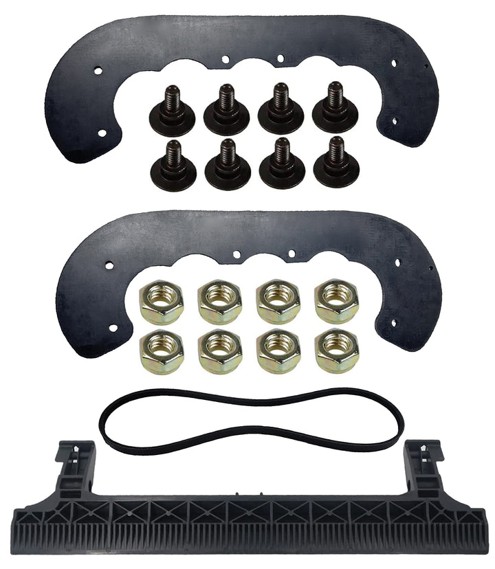 Hippotech 99-9313 Schneefräse Paddel mit Keilriemen 108-4921 Schaberstange 133-5585 108-4884 & Mutte