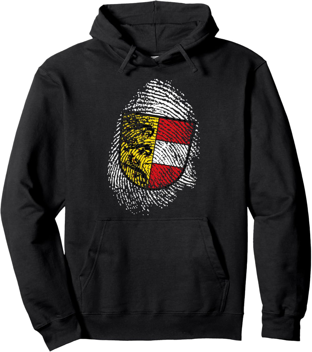 Kärntner Kärnten Wappen Fingerabdruck Klagenfurt Patriot Pullover Hoodie