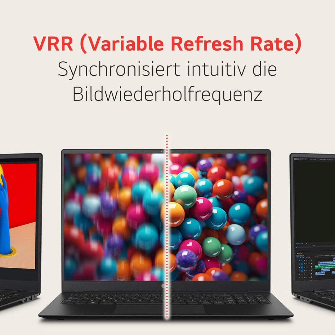 2024 LG gram Pro 16 Zoll Notebook - 1199g Intel Core Ultra7 Laptop (16GB RAM, 1TB Dual SSD, 24,5h Ak