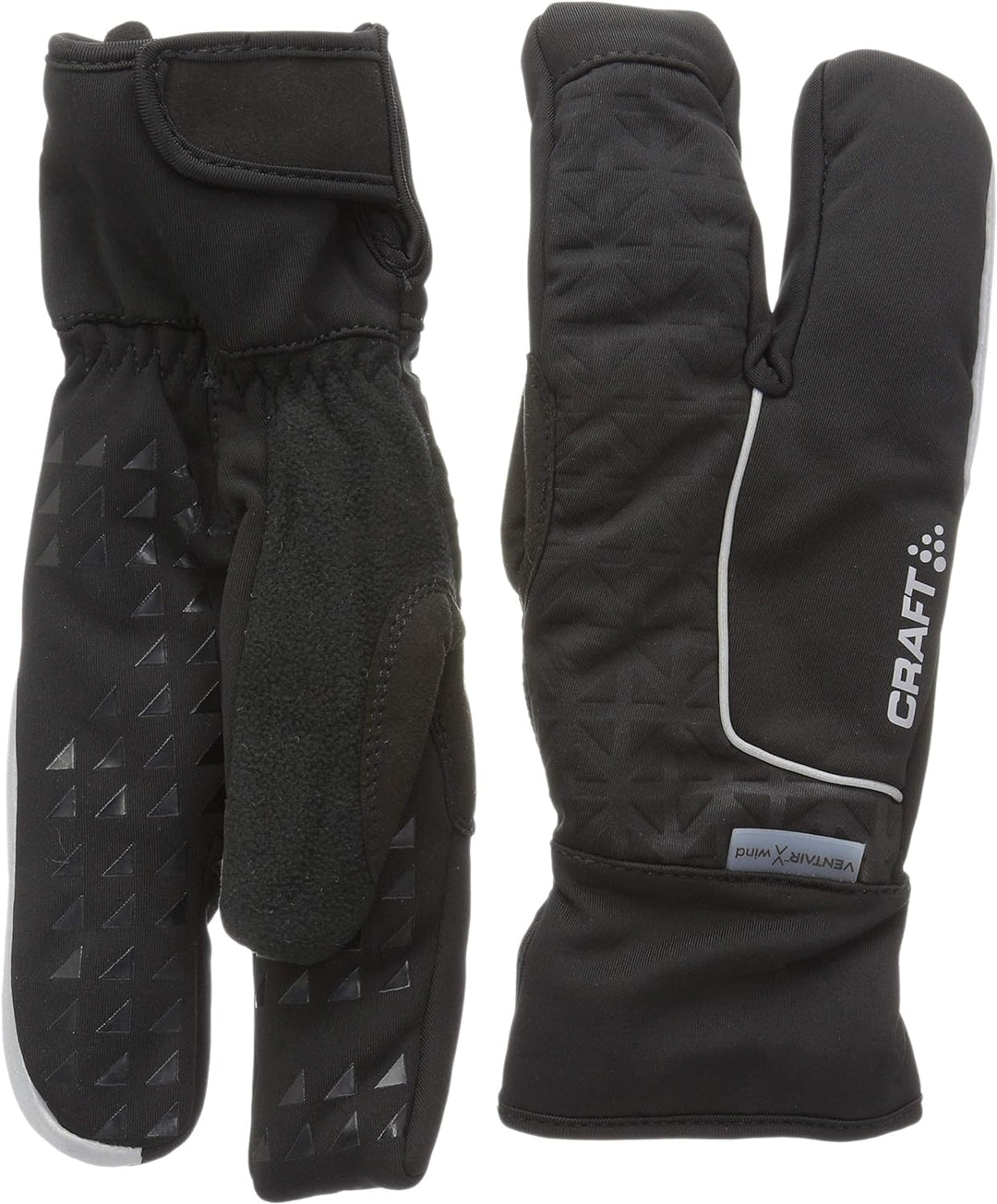 Craft Gants Sibériens 3 Doigts Langlaufhandschuhe 9 = M Schwarz, 9 = M Schwarz