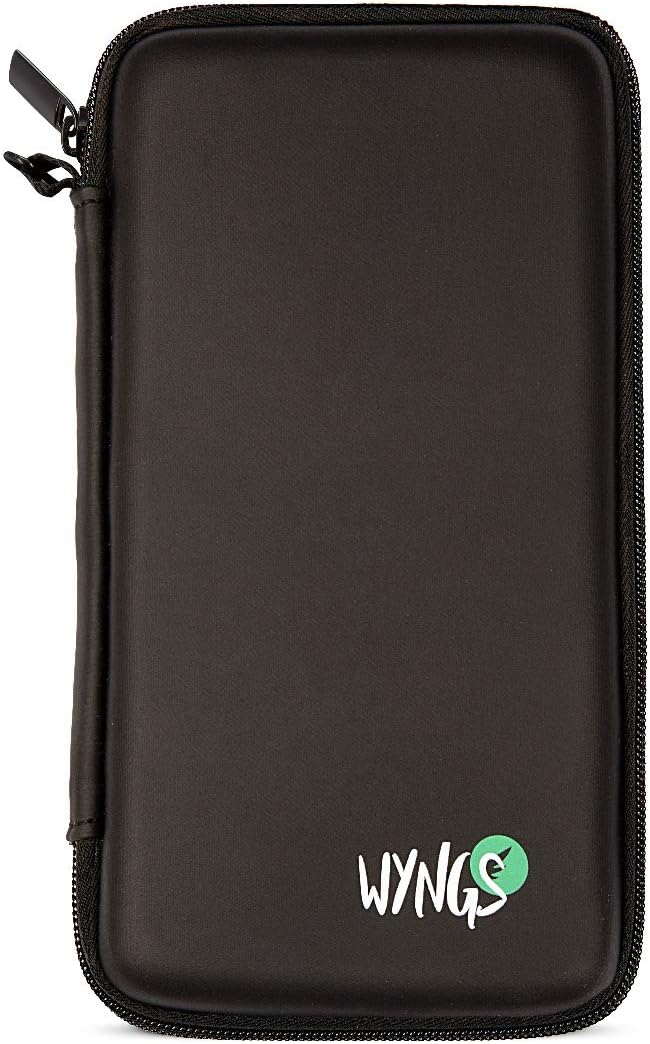 WYNGS Schutztasche Schwarz zum Taschenrechner HP 10BII Plus Schwarz HP 10bII+, Schwarz HP 10bII+