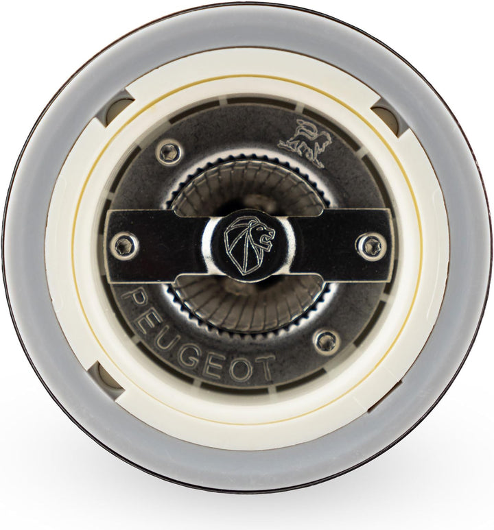 Peugeot Daman Manuelle Salzmühle, Mahlgradeinstellung u'Select, Acryl/Edelstahl, Transparent/Silber,