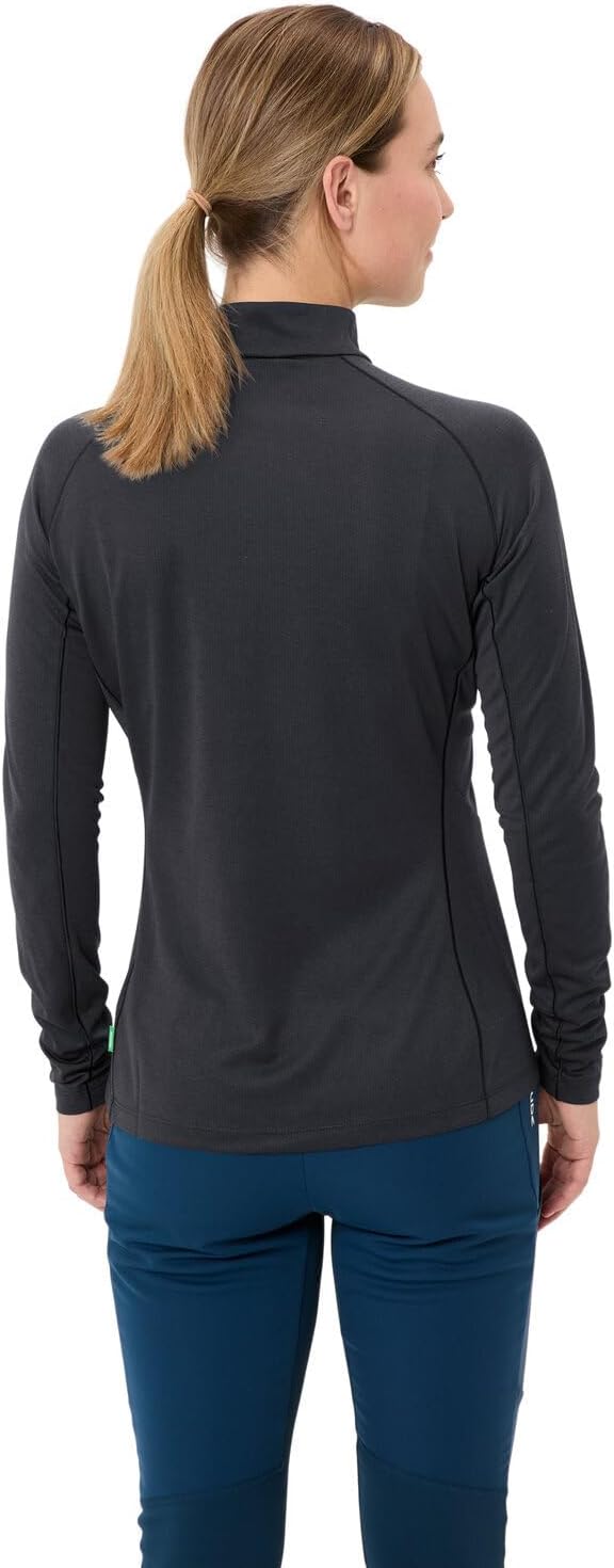 VAUDE Damen Women's Larice Light Shirt Ii Pullover 34 Schwarz, 34 Schwarz