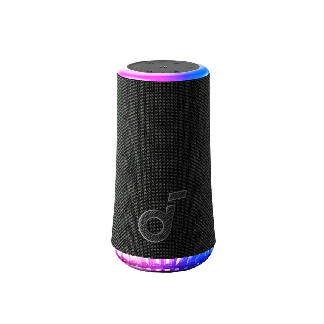 soundcore Glow Bluetooth-Lautsprecher, Schwarz, 30 W