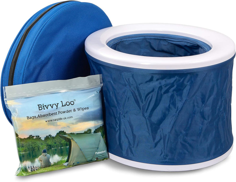 Bivvy Loo Tragbare Camping WC -Campingtoilette - Festival WC - Angeln Toilette - Outdoor Camping WC