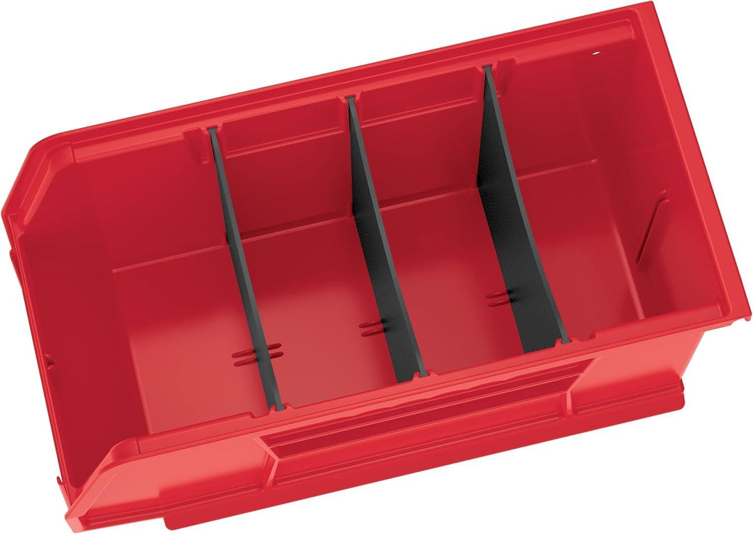 Akro-Mils - 30230RED 30230 AkroBins Kunststoff-Aufbewahrungsbehälter zum Aufhängen, stapelbare Behäl