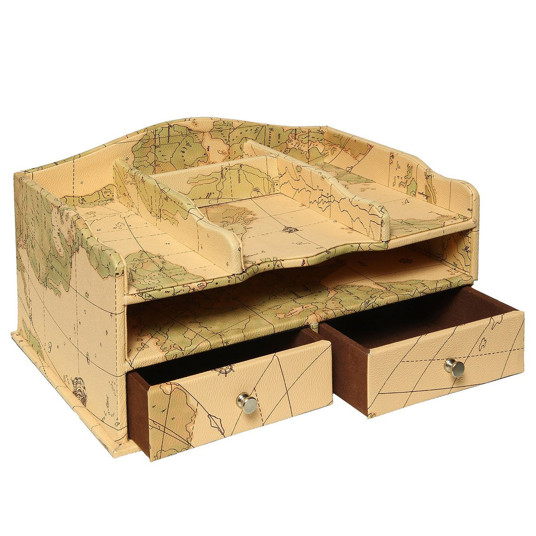 Ambiente Haus 83993 Welt Schreibtisch Organisiere 34 cm