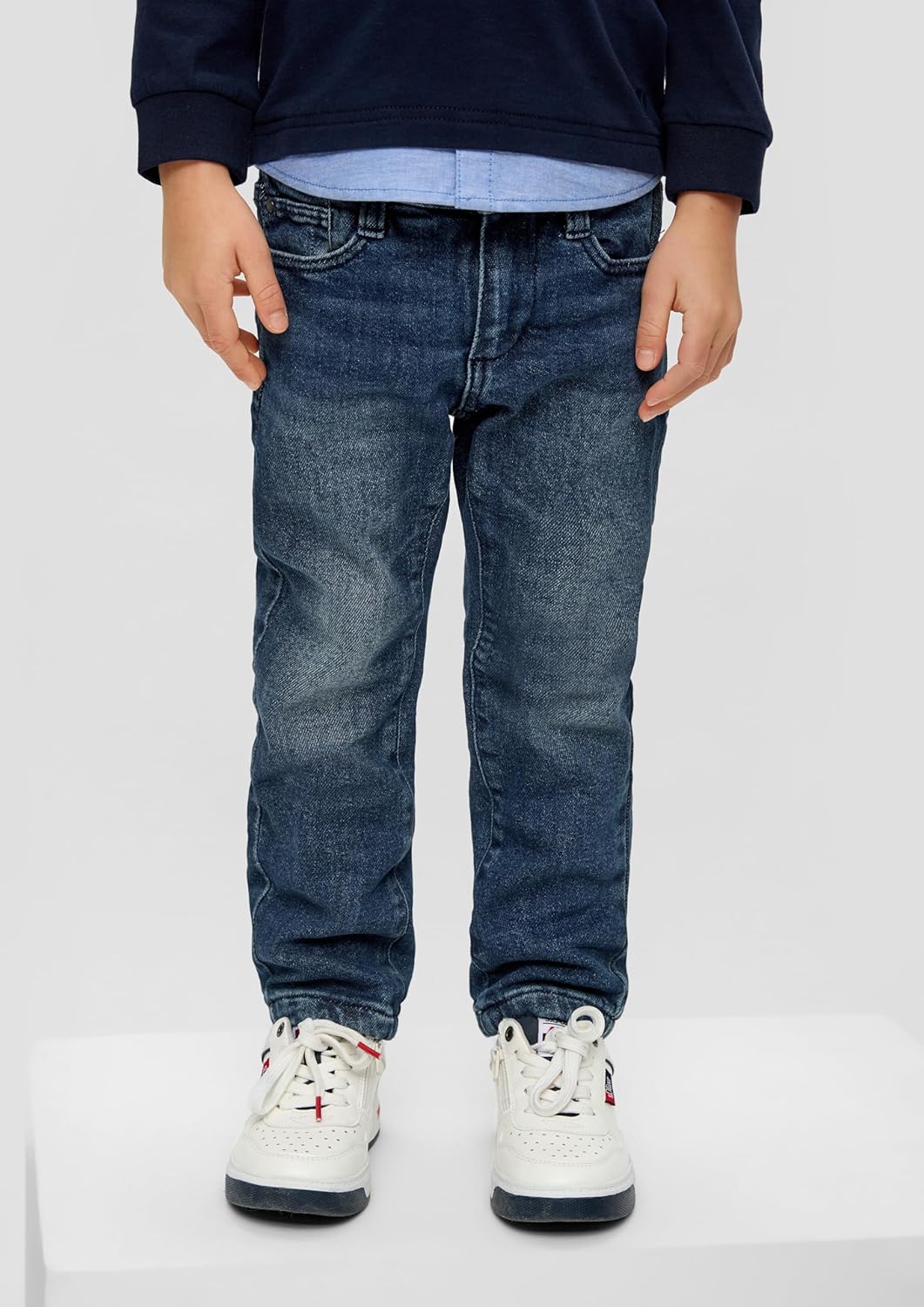 s.Oliver Gefütterte Jeans Pelle/Regular Fit/Mid Rise/Straight Leg 98 57z2_blau, 98 57z2_blau