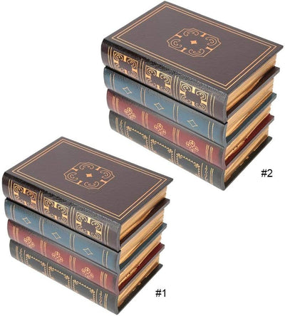 Hztyyier Buchattrappe Aufbewahrungsbox, Bücherbox Vintage Aufbewahrungsbox Innenministerium Regal De