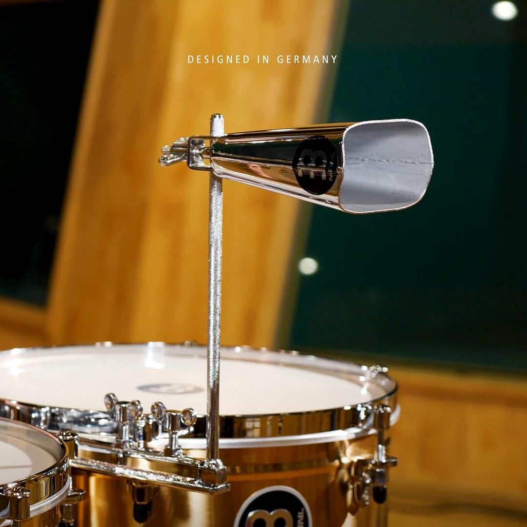 Meinl Percussion STB45L-CH Cowbell, Chrome Finish Modell, 11,43 cm (4,5 Zoll) low pitch, chrom