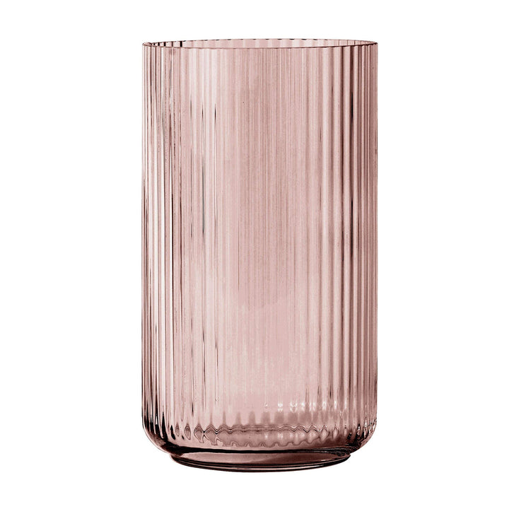 Lyngby Porcelæn Vase H20.5 cm Lyngby aus mundgeblasenem Glas zeitlos, rot H20,5 cm Burgundy, H20,5 c