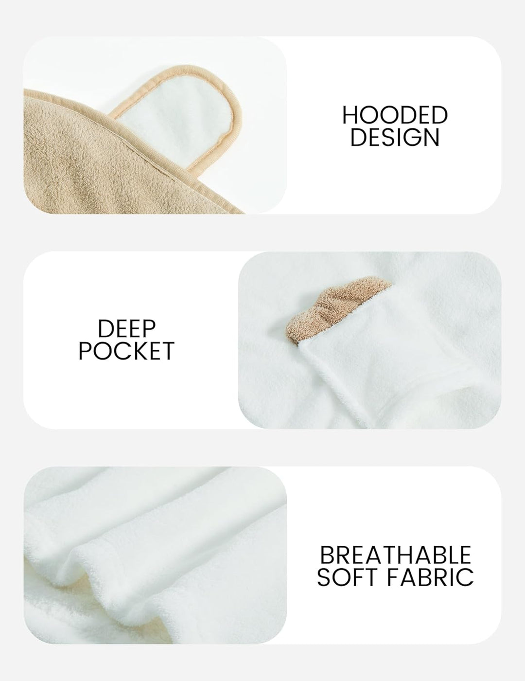 JiAmy Mädchen Bademäntel aus Coral Fleece Kuschelflanell Kuschelweiche Kinderhausmäntel Nachtwäsche