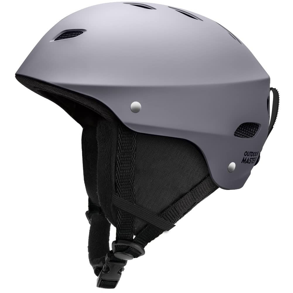 OutdoorMaster Kelvin Unisex Skihelm - Schneesporthelm für Skifahren/Snowboard mit Belüftungssystem,