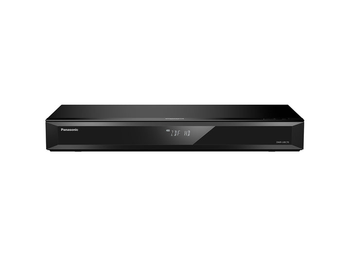 Panasonic DMR-UBC70EGK UHD Recorder (500GB HDD, 4K Blu-ray Disc, WLAN, 4K VoD, UHD TV Empfang, 2x DV