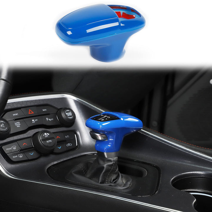 Voodonala Für Challenger Charger ABS Schaltknäufe Abdeckung Verkleidung für Dodge Challenger Charger