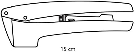 Tescoma Knoblauchpresse mit Siebeinsatz, Kunststoff, Gemischt, 22.8 x 8.7 x 4.3 cm
