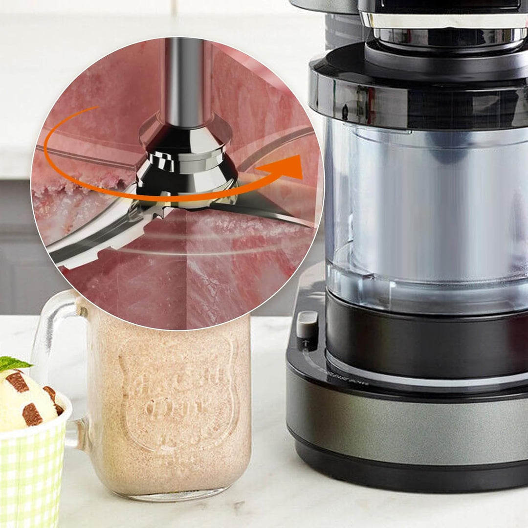 Ersatz-Paddelklinge kompatibel mit Ninja Ice Creami Makers NC300 Serie, Edelstahl-Mischklinge für Ni