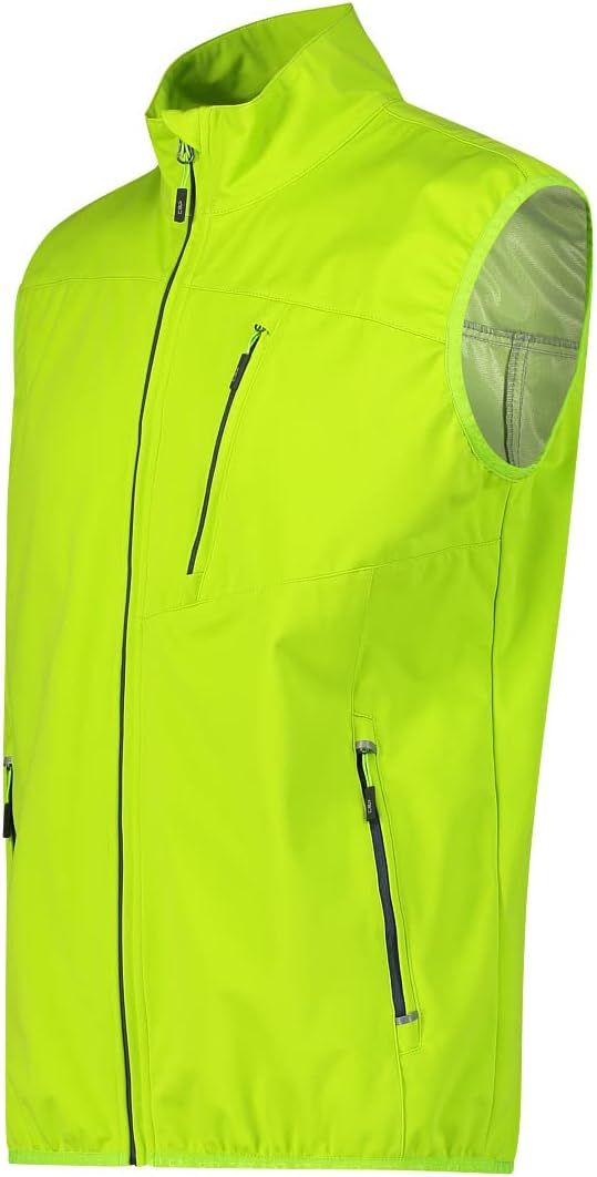 CMP Herren Weste Outdoorweste Limettengrün 48, Limettengrün 48
