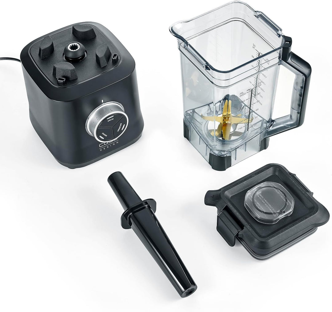 CASO PowerBlender B 2000 - Profi Standmixer, Testurteil: Sehr Gut, 30.000 U/min, bruchsicherer Trita