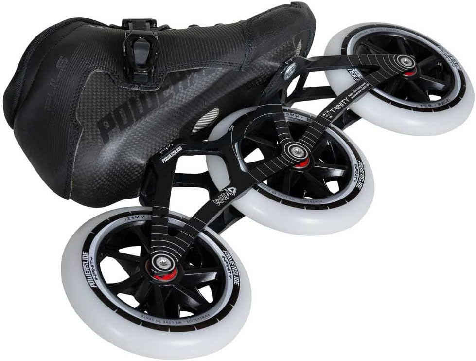 Powerslide Speedskate Puls 125, für Marathon, für Damen und Herren 39EU EU, 39EU EU