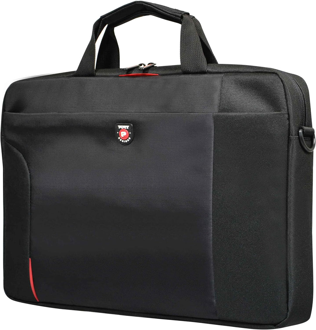 Port Designs Houston Toploading Notebook case 39.6 cm (15.6) Briefcase Black