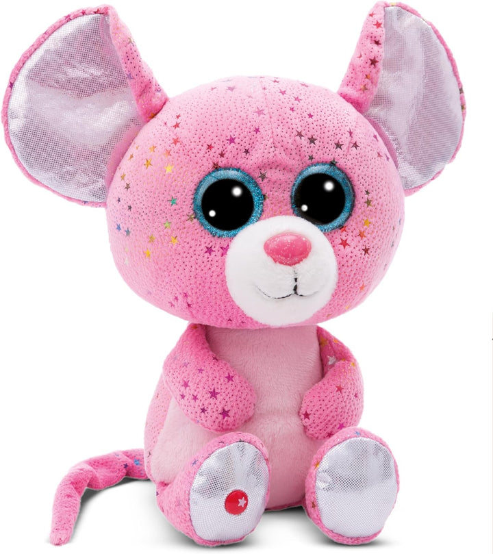 NICI Kuscheltier GLUBSCHIS Maus Miss Mausie 25cm pink - Stofftier aus weichem Plüsch, niedliches Plü