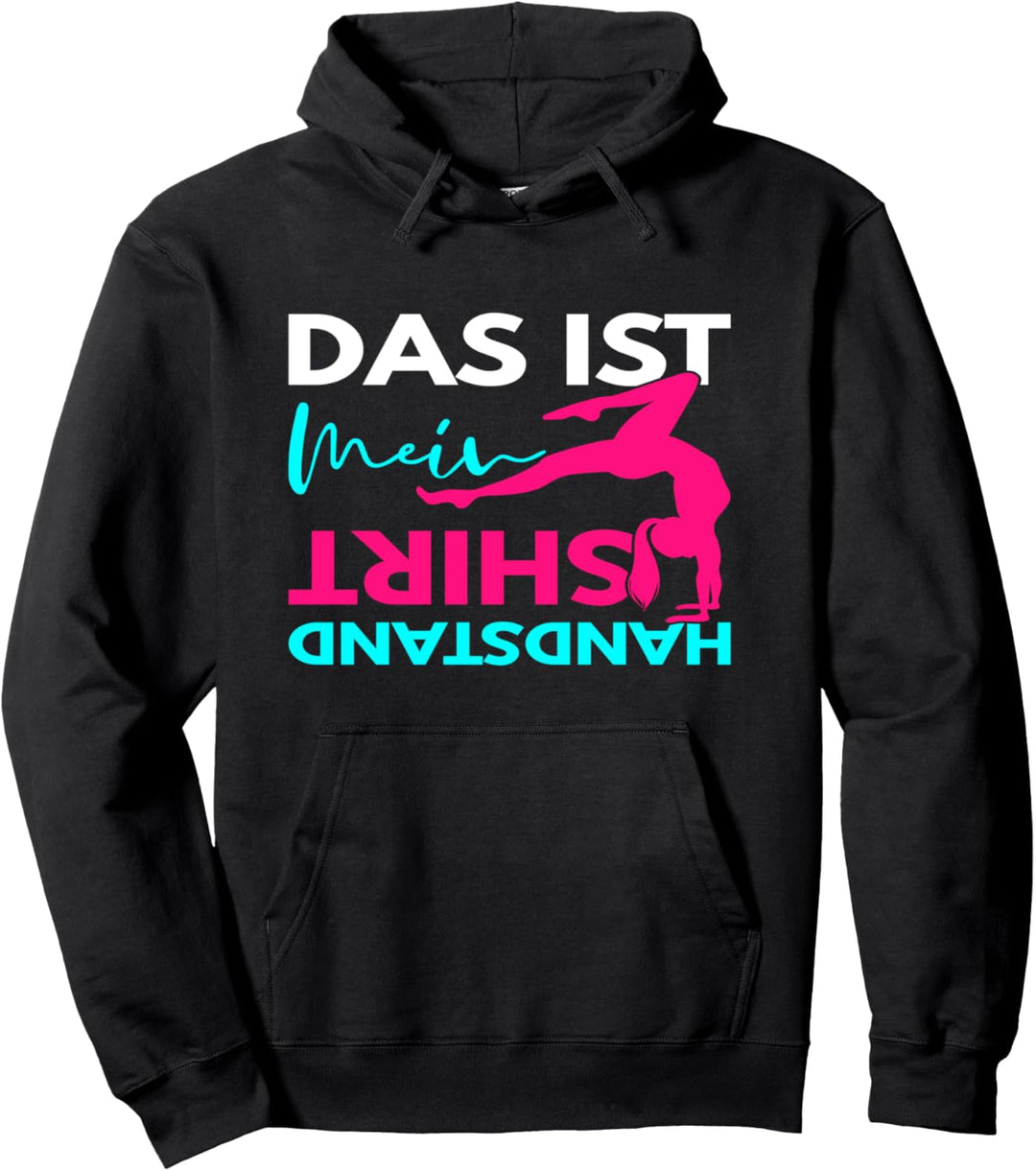 Lustiges Handstand Turnen Sport & Akrobatik Mädchen Pullover Hoodie