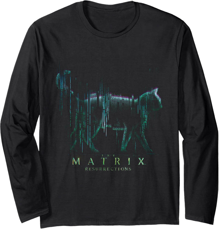The Matrix 4 Techno Cat Langarmshirt