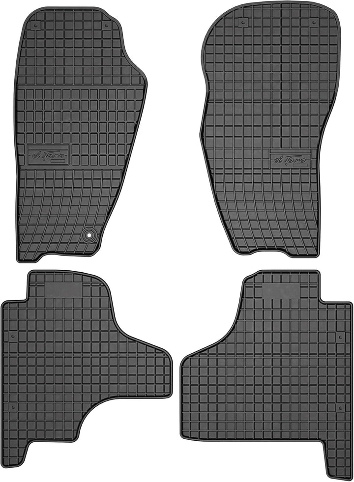 SMK Gummimatten auto fussmatten Satz für Jeep Cherokee IV 2007-2012 Erleben Sie einen neuen Standard