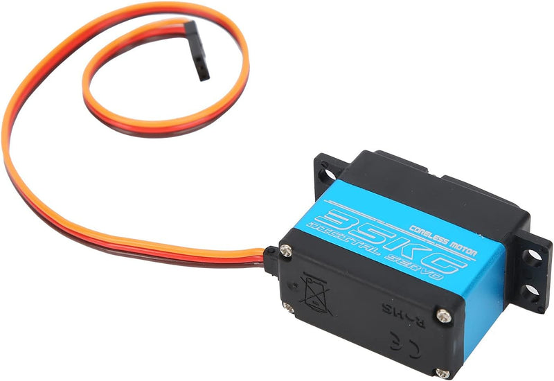 VGEBY RC Digital Servo FI7635M 35KG Metallgetriebe Servo 360 Grad Wasserdichtes High Torque Getriebe