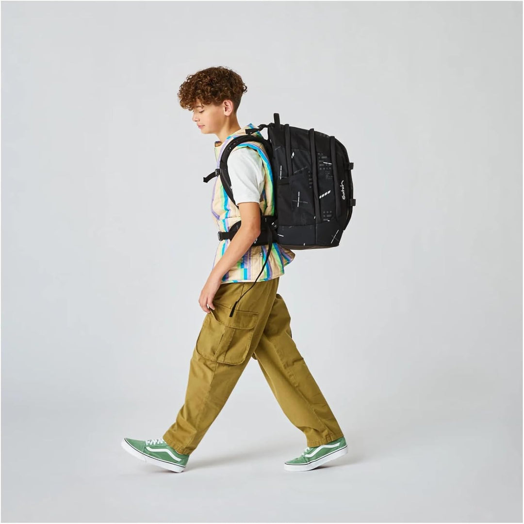 Satch Pack ab 5. Klasse ergonomisch 30L Stauraum standfest Organisationstalent Einheitsgrösse Ninja
